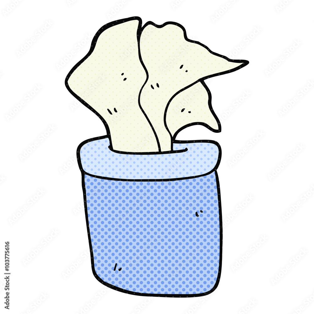 cartoon box of tissues Stock Vector Adobe Stock