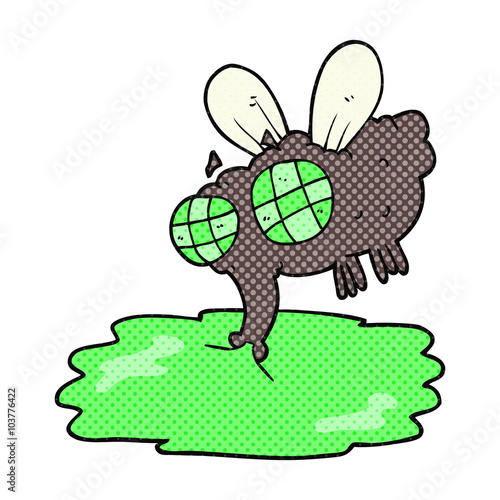 cartoon gross fly