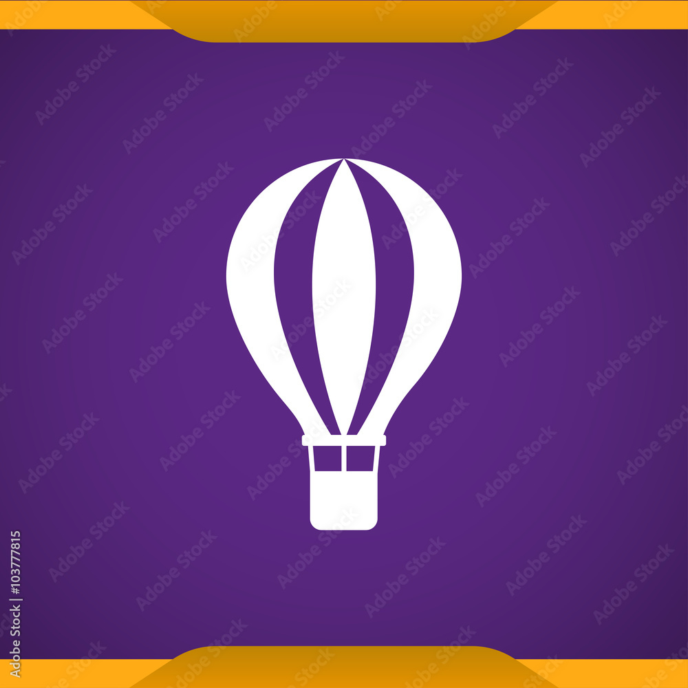 Obraz premium Air balloon icon
