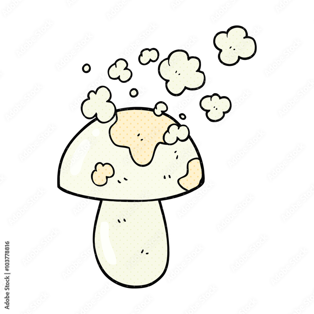 cartoon mushroom cartoon mushroom
