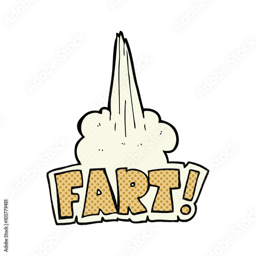 cartoon fart symbol