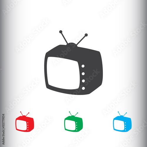 Retro TV icon