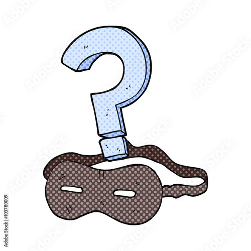 cartoon mystery mask