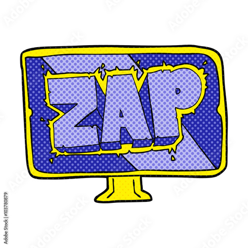 cartoon zap screen