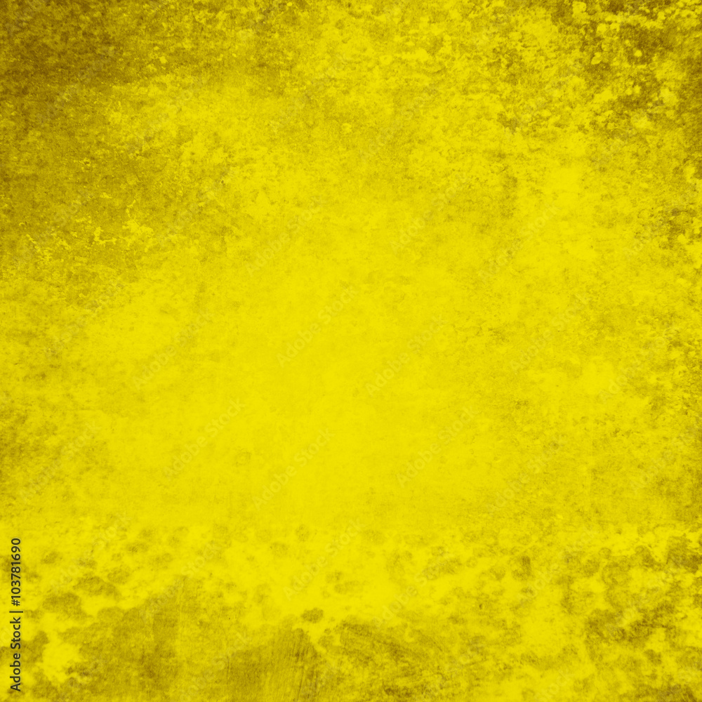 Yellow Grunge Background