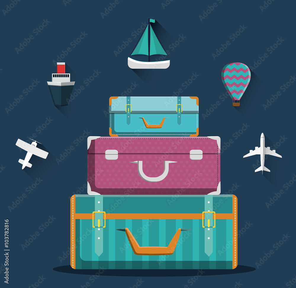 Travel icons design Travel icons design