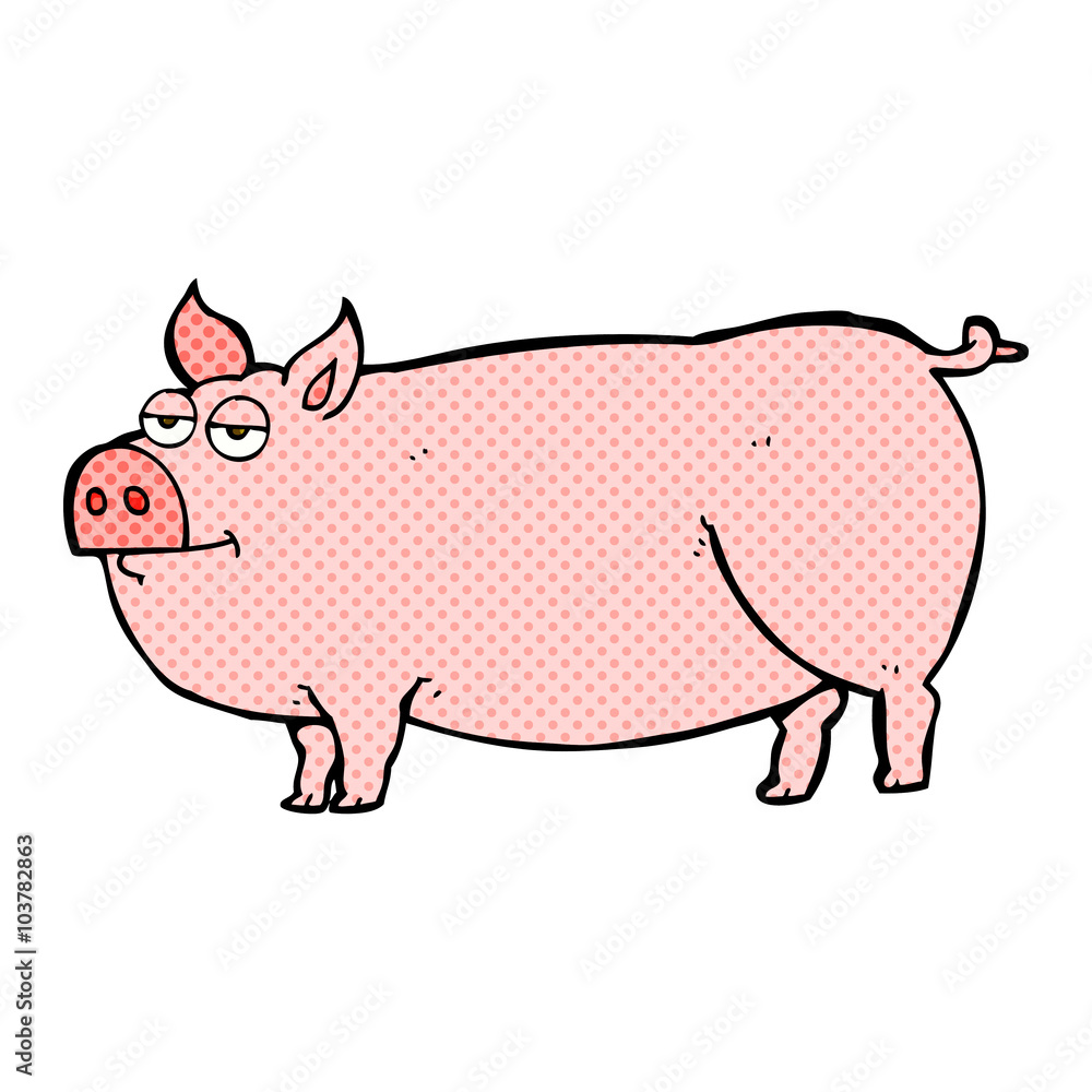 cartoon huge pig cartoon huge pig