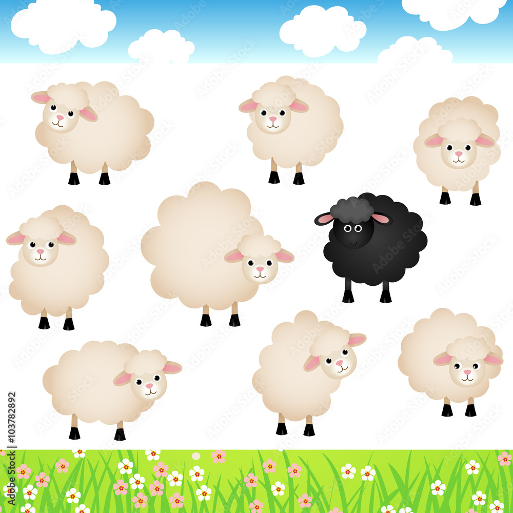Cute Sheep Set
Cute Sheep Set