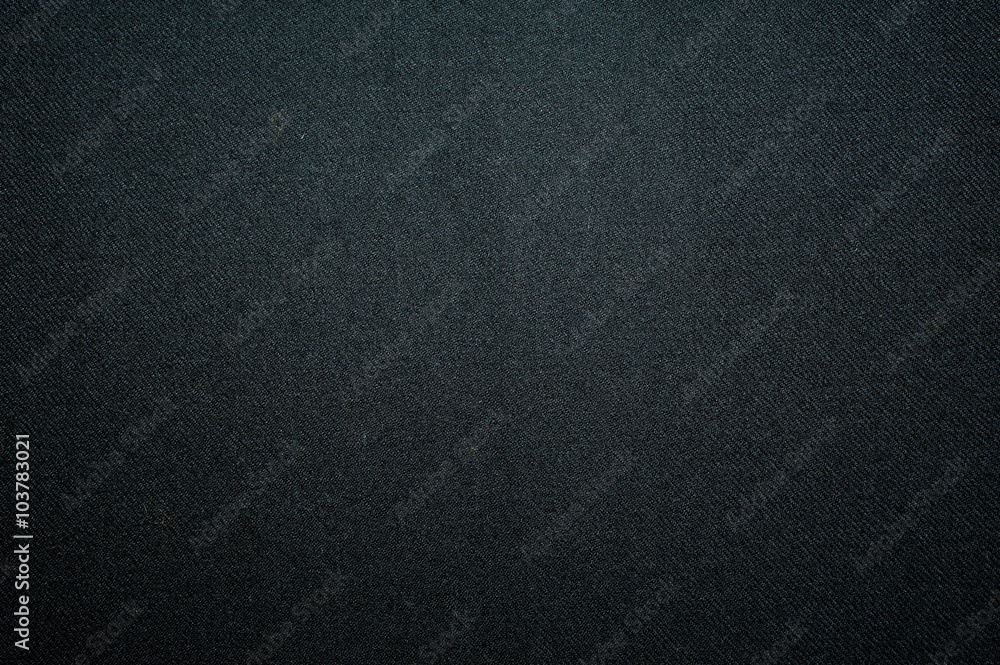 Black fabric texture