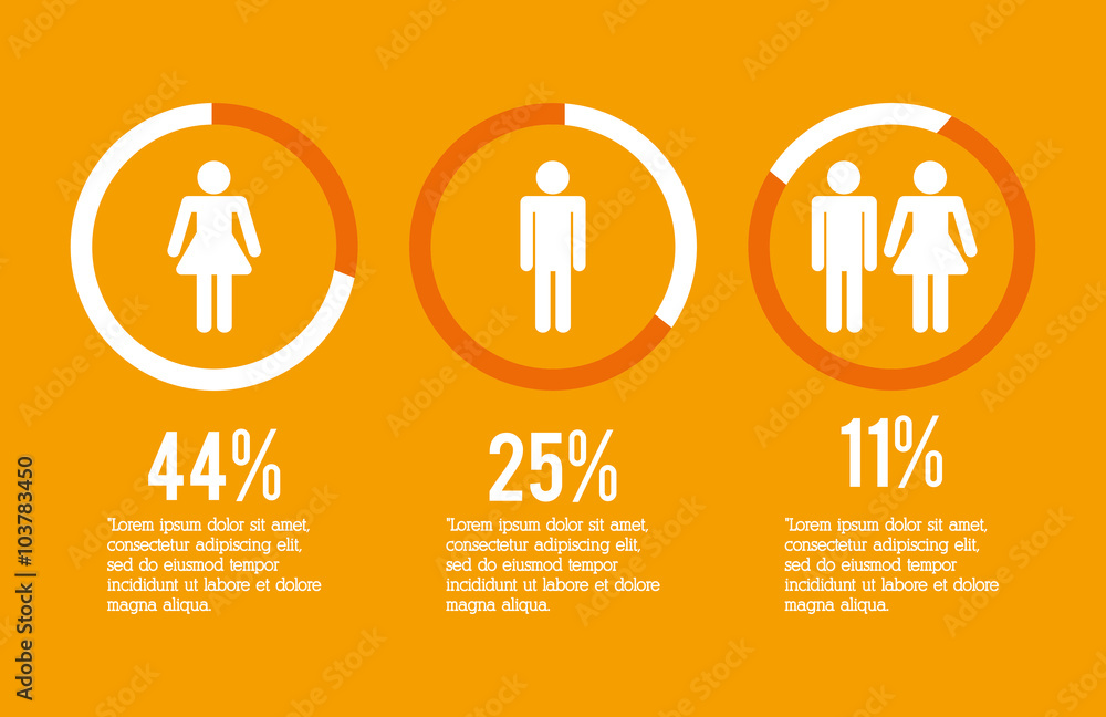 Infographic people design Infographic people design