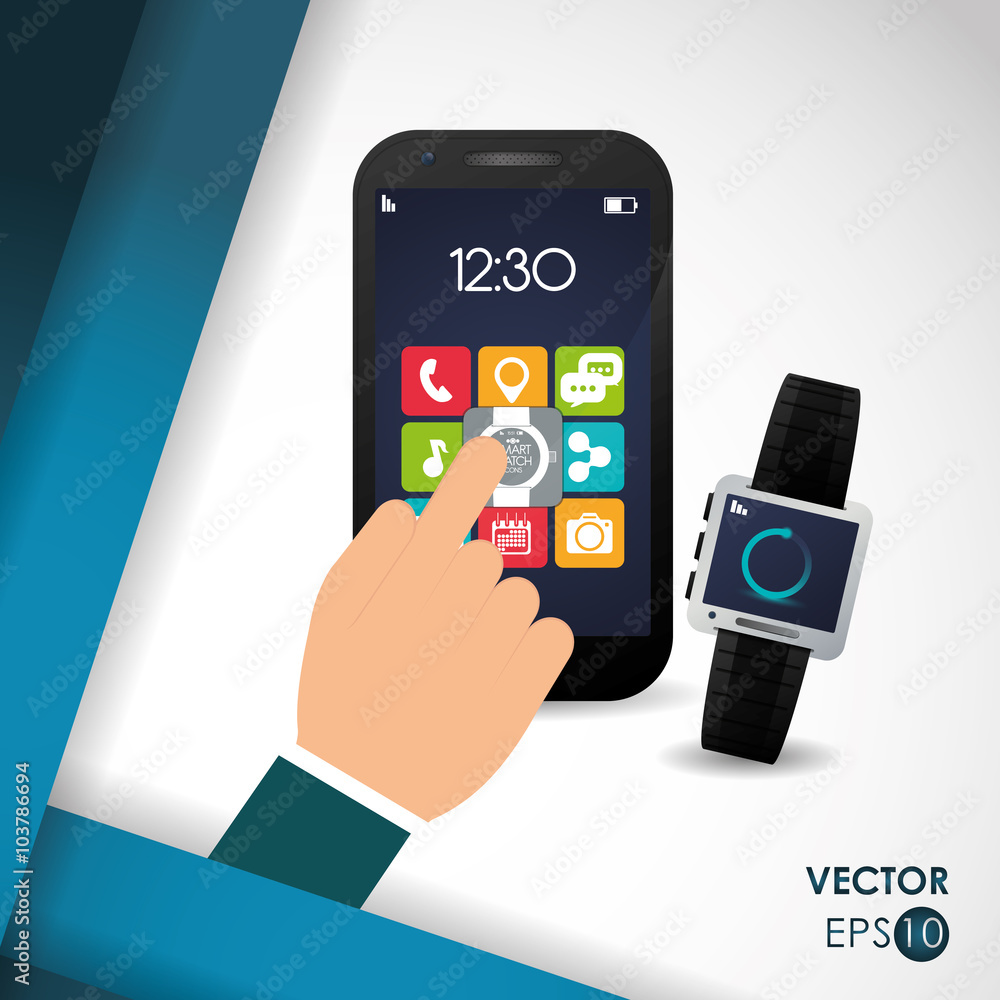 Technology icon design Technology icon design