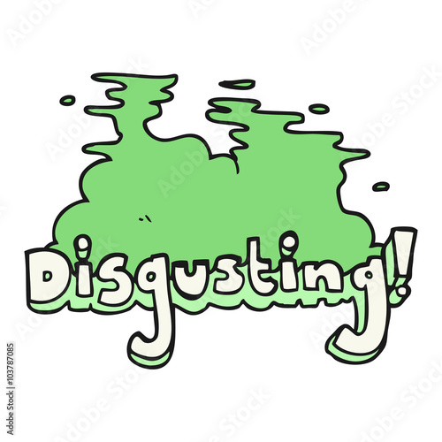 disgusting cartoon