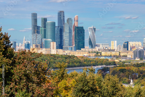 Moscow city (Moscow International Business Center) Russia