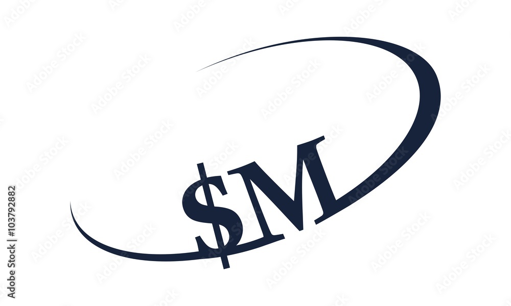 Modern Logo Solution Letter S M