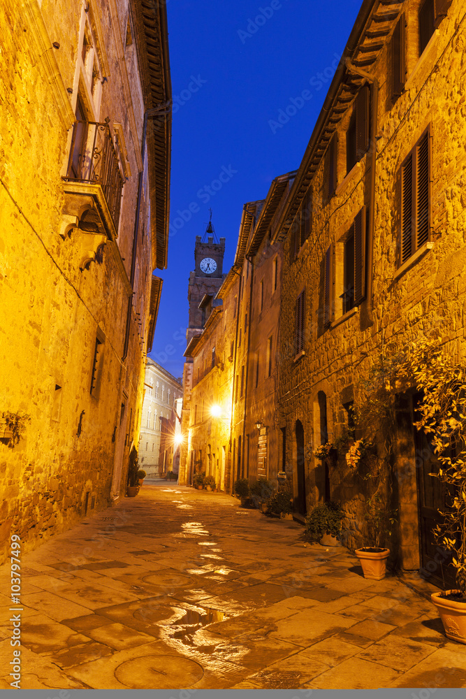 Pienza old town