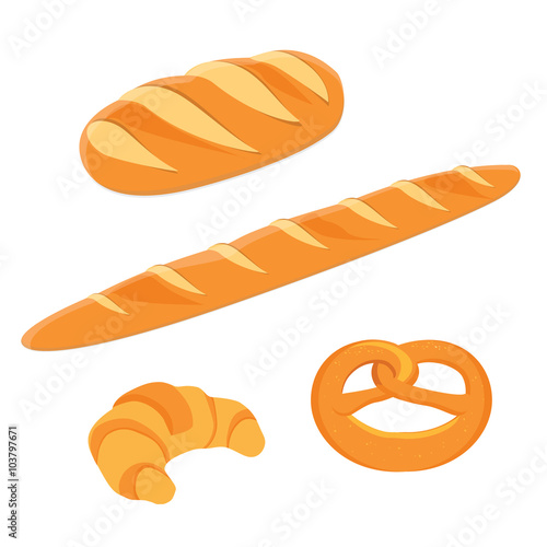 Different kinds of bread