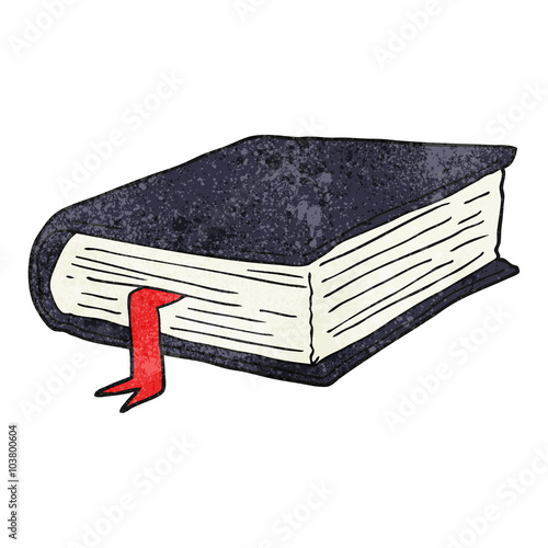 textured cartoon thick book