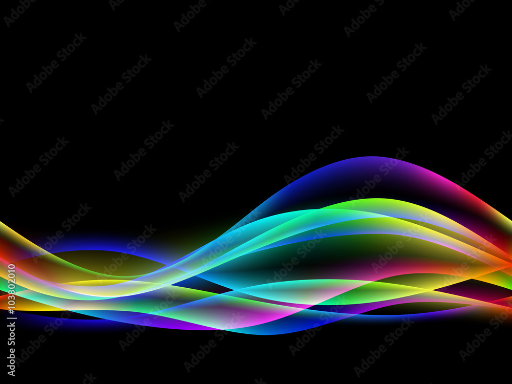 dinamyc flow, stylized waves, vector dinamyc flow, stylized waves, vector