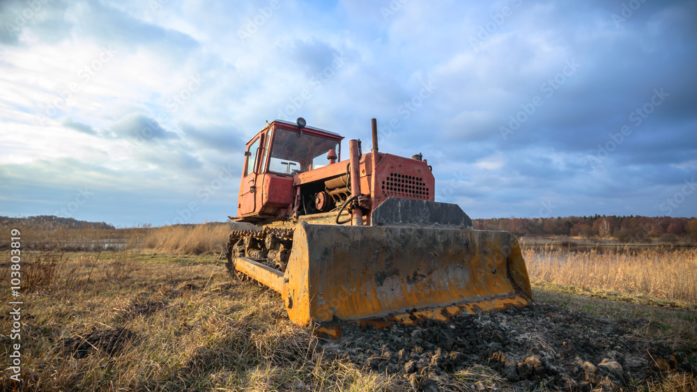 Fototapeta premium digger