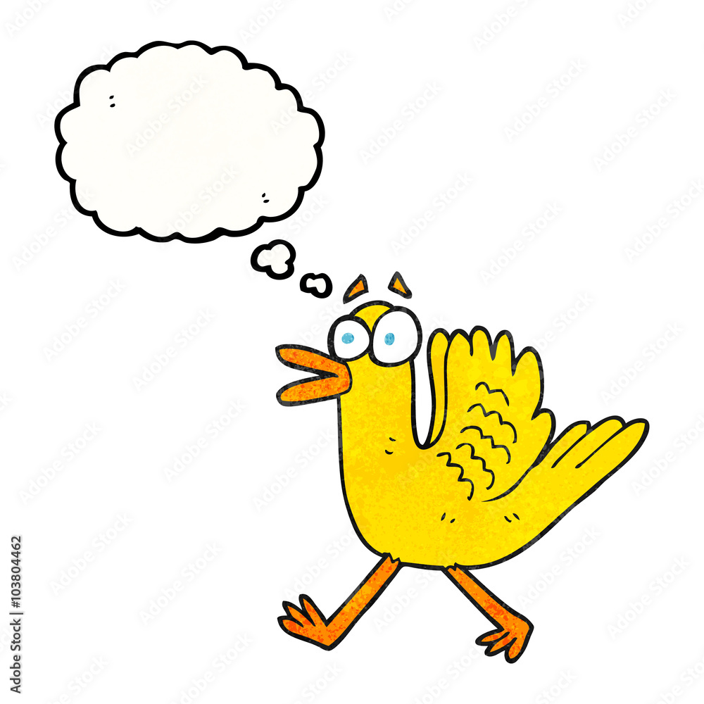 thought bubble textured cartoon flapping duck thought bubble textured cartoon flapping duck