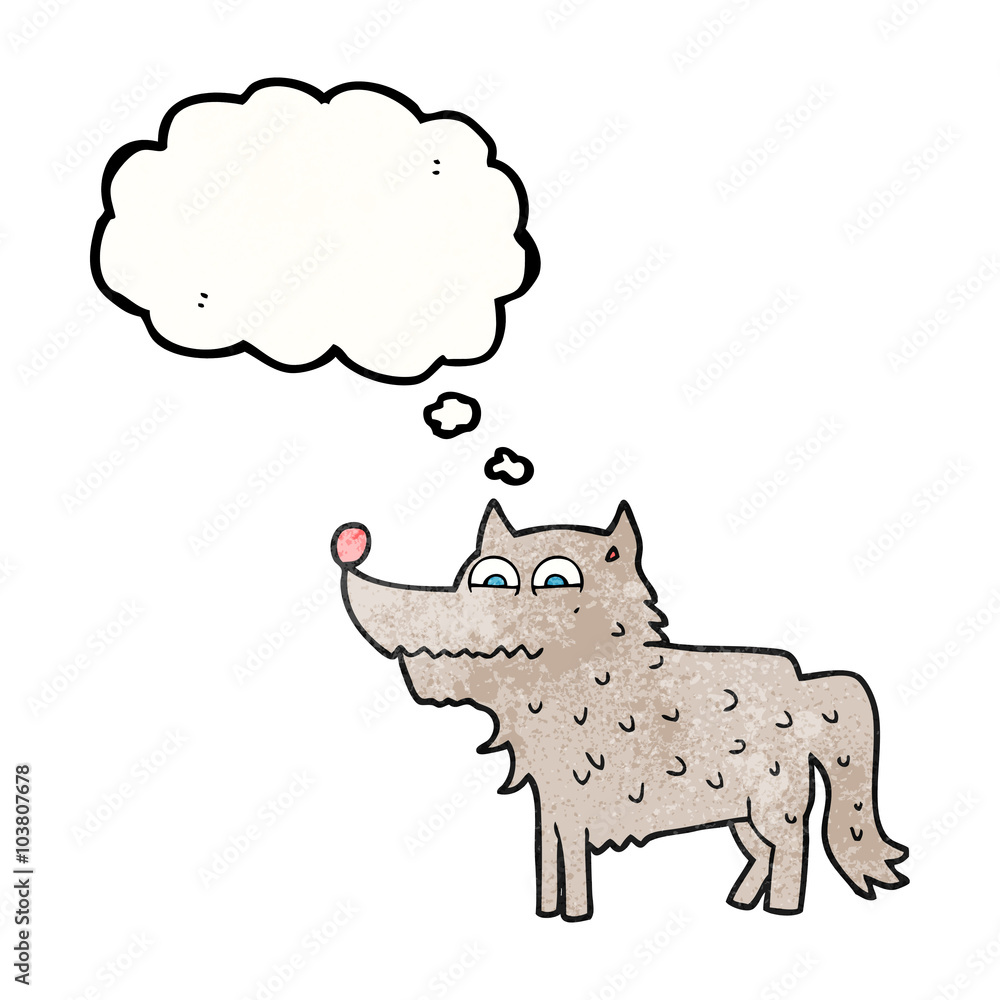 thought bubble textured cartoon dog thought bubble textured cartoon dog