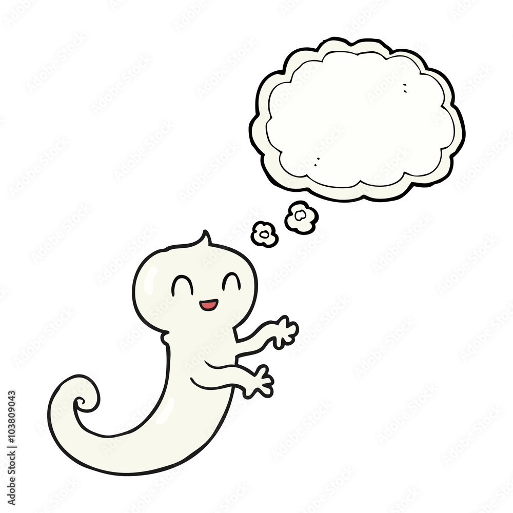 thought bubble cartoon ghost thought bubble cartoon ghost
