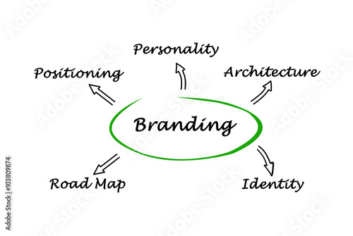 Diagram of branding