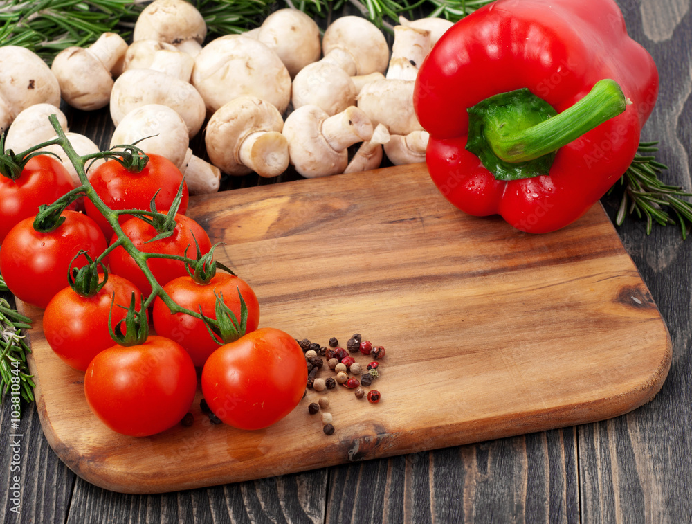 Ingredients for cooking healthy food Ingredients for cooking healthy food