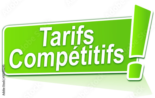 tarifs compétitifs sur étiquette verte