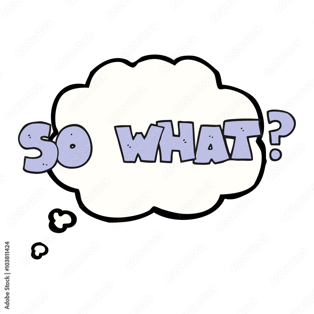 thought bubble cartoon so what? symbol thought bubble cartoon so what? symbol