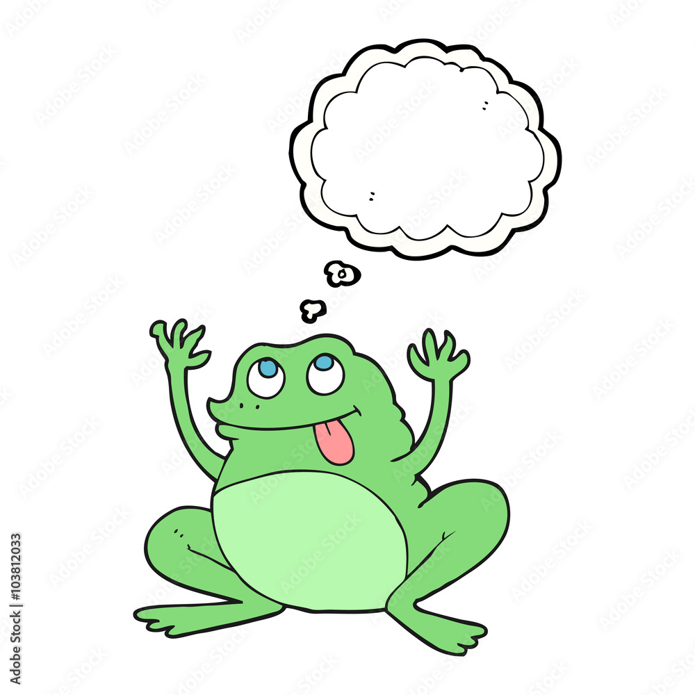 funny thought bubble cartoon frog funny thought bubble cartoon frog