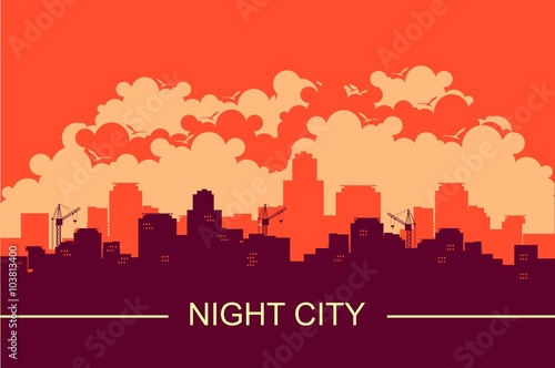 cityscape vector background