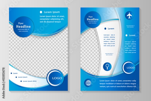 Business brochure or cover