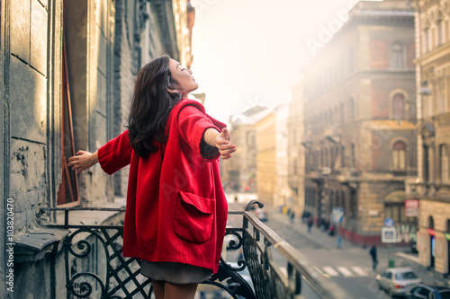 Photography The red coat