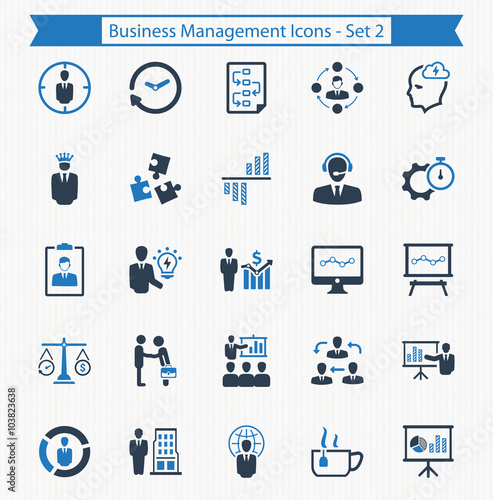 Business Management Icons - Set 2