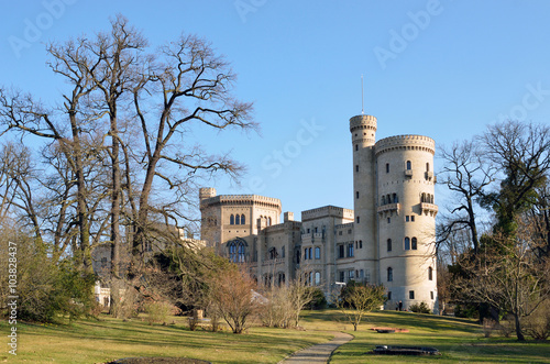 Babelsberg Castle in Potsdam, Germany