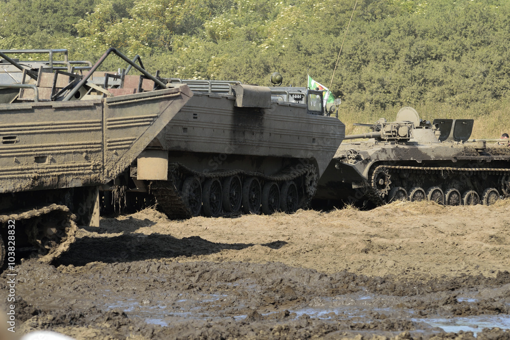 Crawler transporter floating PTS Crawler transporter floating PTS