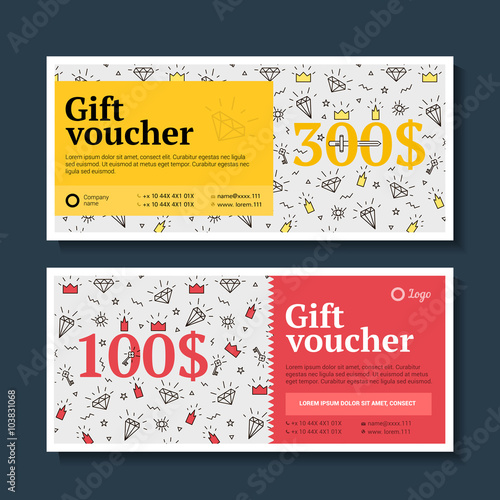 gift certificate with gifts