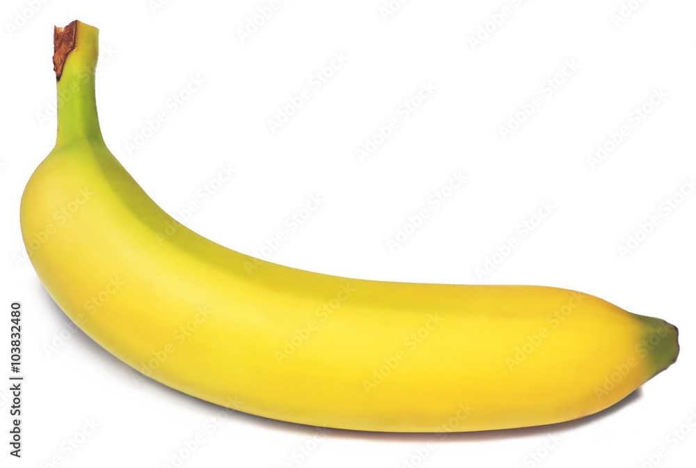 Banana, isolated on white
