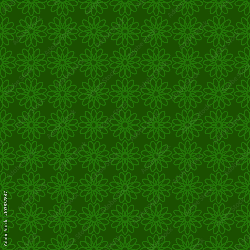Seamless background with green design. St. Patrick day backgro