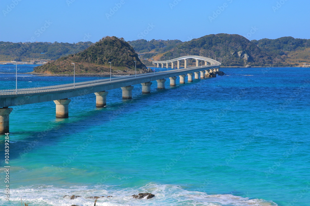 Obraz premium 山口県 角島大橋