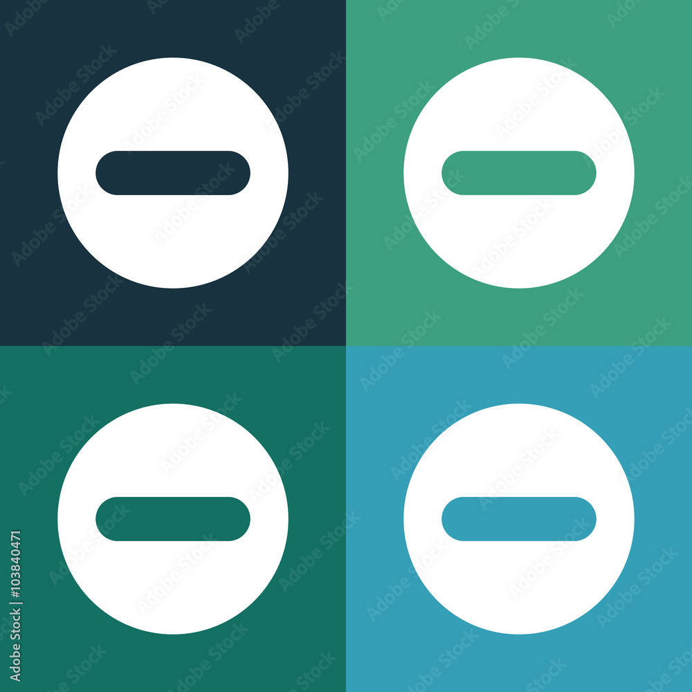 minus button icon minus button icon