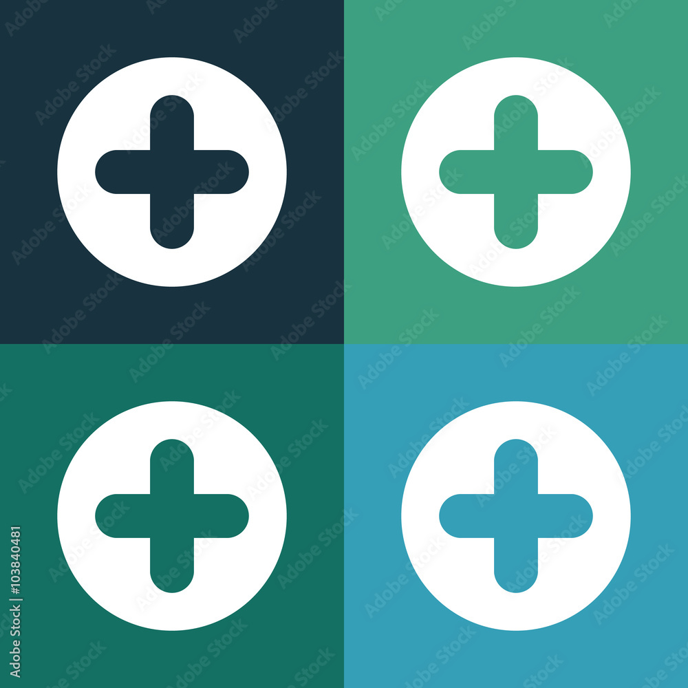 Fototapeta premium plus button icon