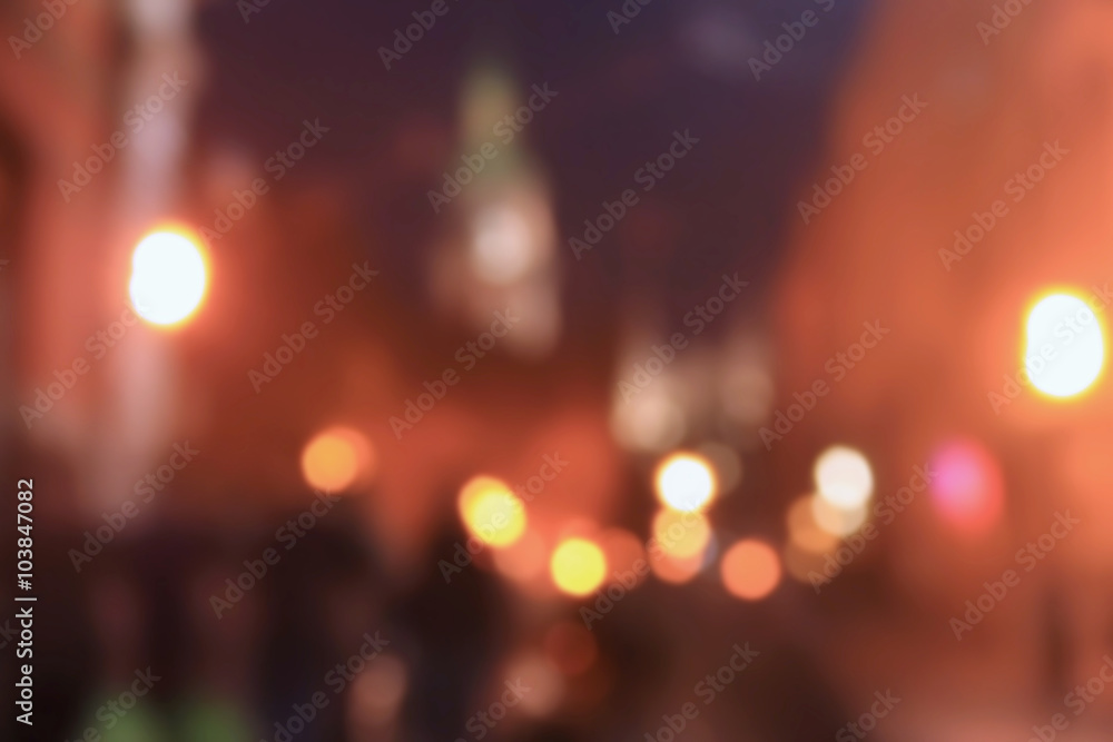 blurry reflections of light, street, lights out of focus, blurry reflections of light, street, lights out of focus,