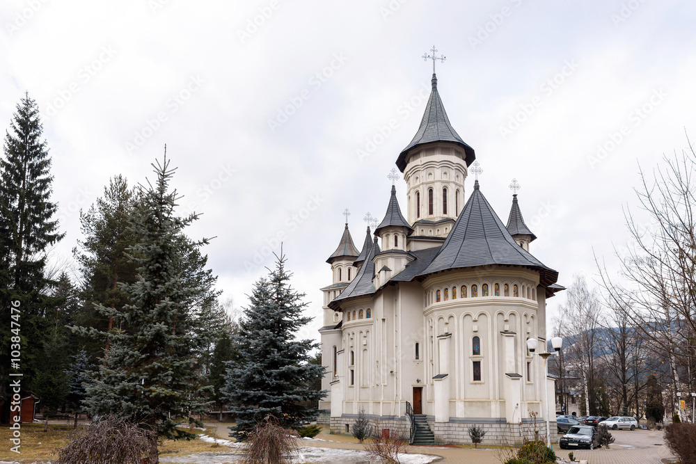 The Holy Trinity Cathedral at Vatra Dornei, Romania