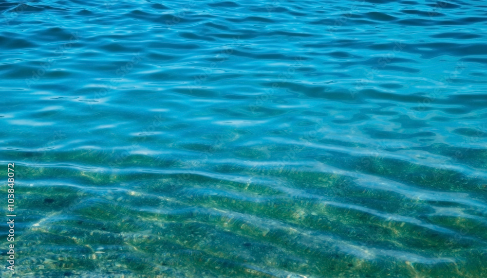 Water surface.Mediterranean sea background. Water surface.Mediterranean sea background.
