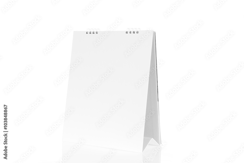 Blank desktop calendar Blank desktop calendar