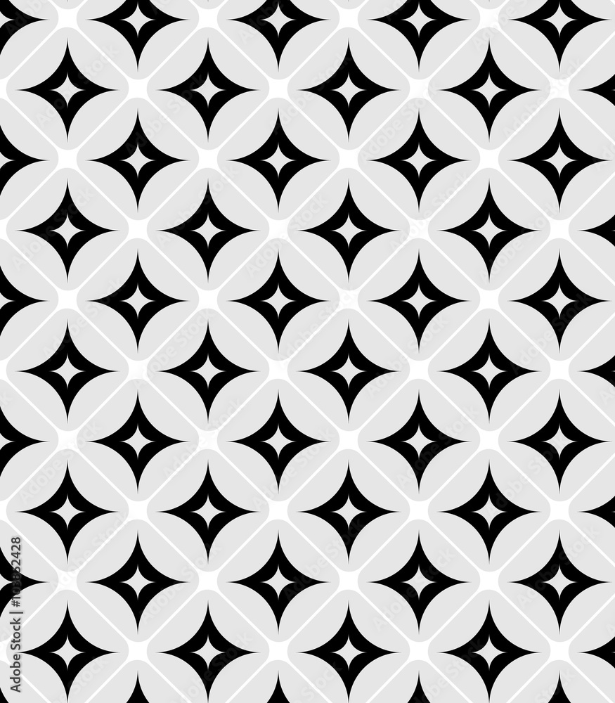 Fototapeta premium Modern stylish texture. Repeating abstract background