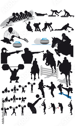pictogrammes sports divers