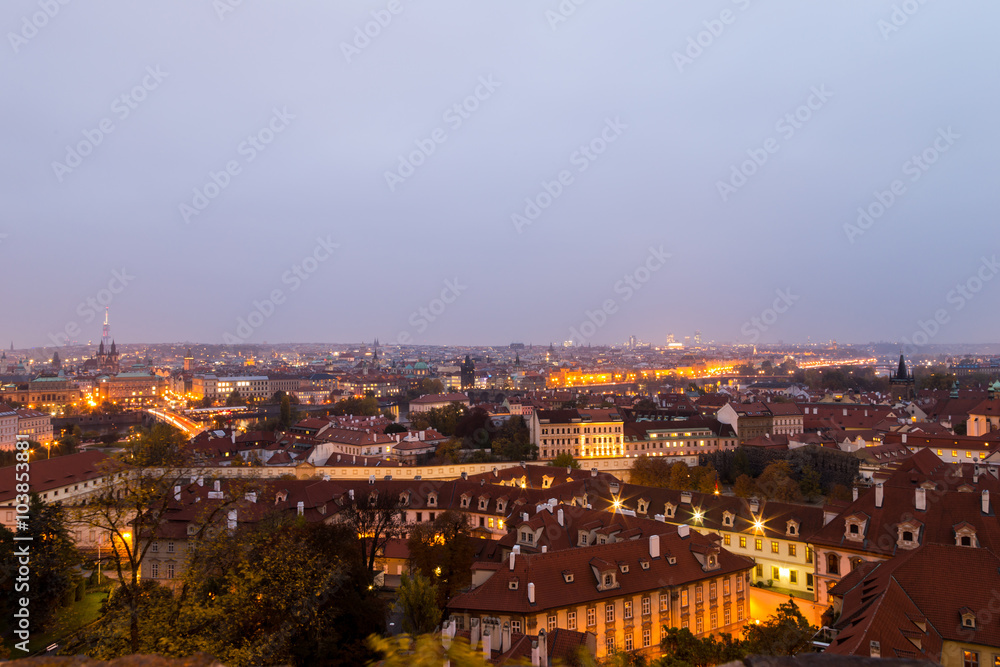 evening in Prague